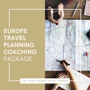 Europe Travel Planning Coaching Package