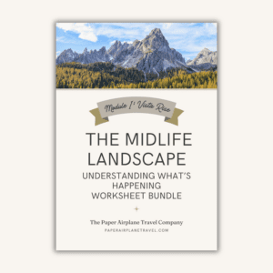 Vista Rise: Understanding the Midlife Landscape Worksheet Bundle